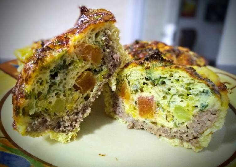 Muffin De Ovos Na Cestinha De Carne - Tudogosreceitas