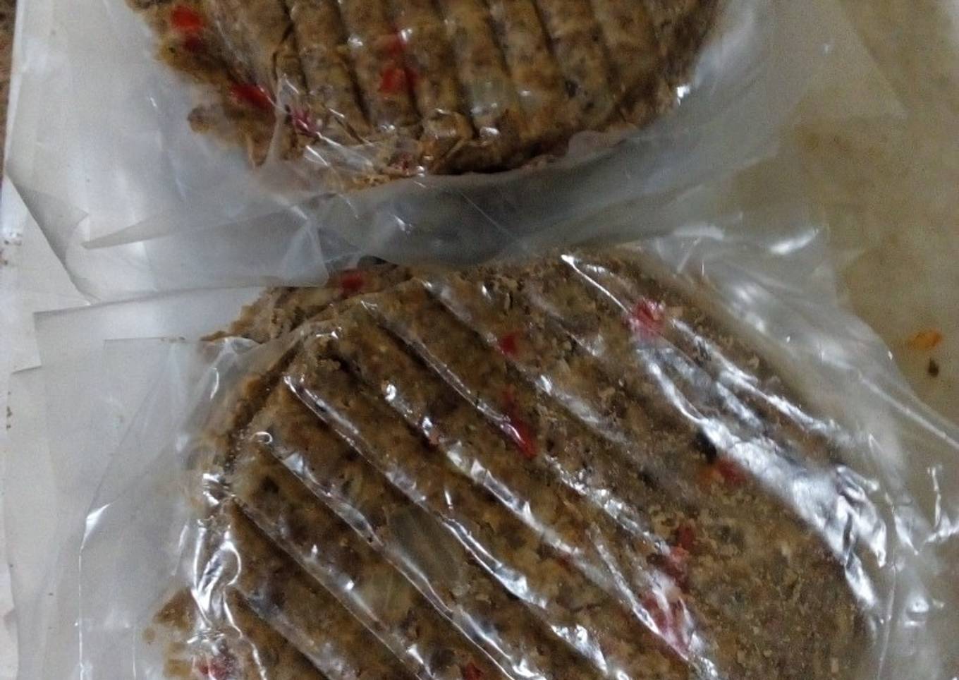 Hamburguesas de lentejas (veganas)