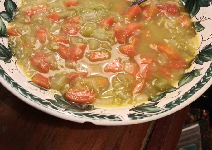 Simple Way to Prepare Speedy SPLIT PEA SOUP, VEGETARIAN OR VEGAN