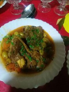 صورة لوصفة طاجين زيتون