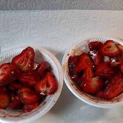 A picture of Balsamic, Brown Sugar Strawberries.