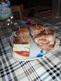 Pincho de bocadillo de cochifrito