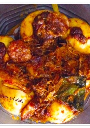 Foto resep Telur udang bumbu bali