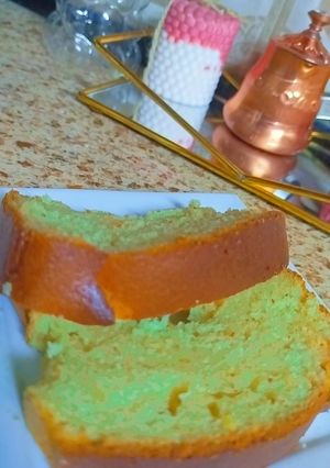صورة لوصفة كيكه في المقلاه الهوائيه