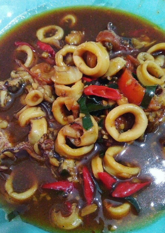 Foto resep Cumi saus tiram