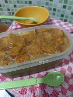 Foto resep Puding Roti Tawar (MPASI 1+)