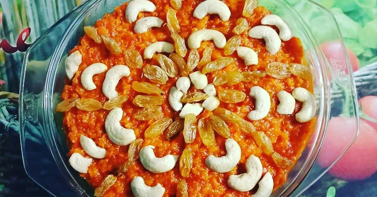 Carrot halwa recipe without grating | Gajar halwa Recipe by Sasmita Das -  Cookpad