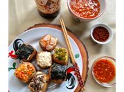 Gambar tahu bakso toping