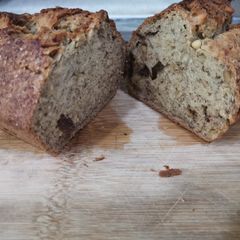 A picture of Quick banana bread.