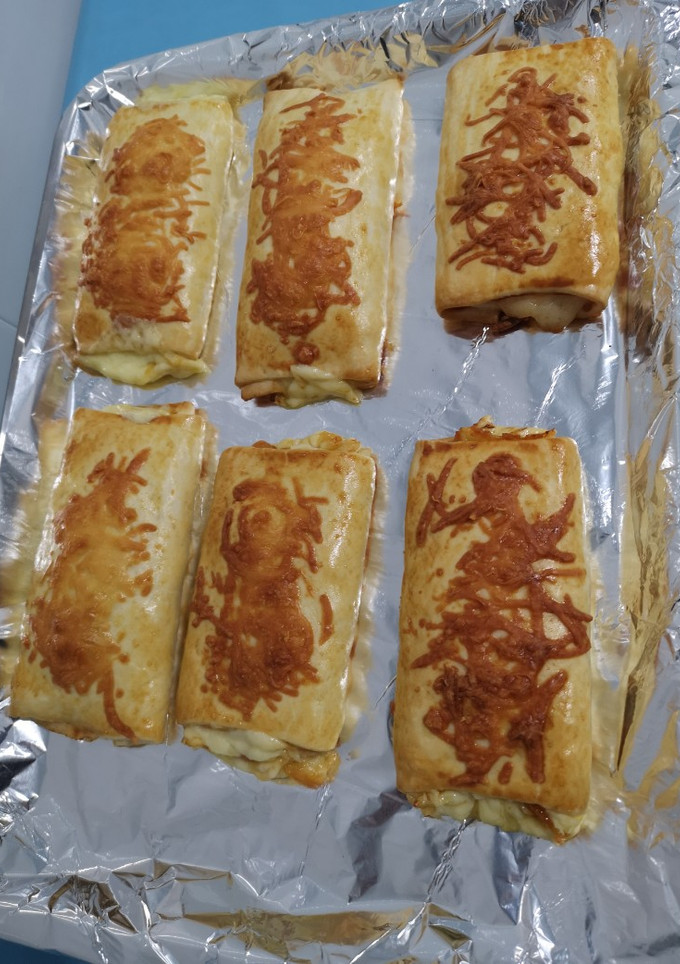 Una foto de Napolitanas de york y queso
