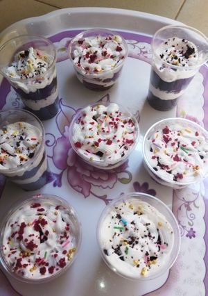 Cake parfait ainihin hoton girkin