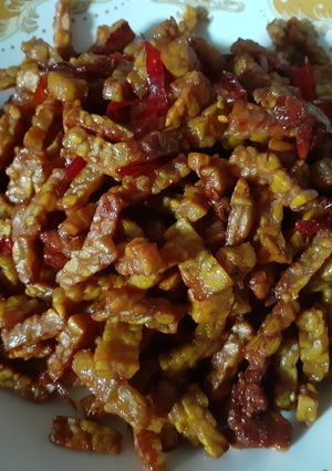 Foto resep Orek tempe kering manis