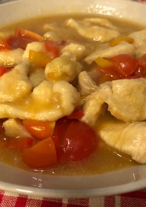 Foto di Pollo ai peperoni