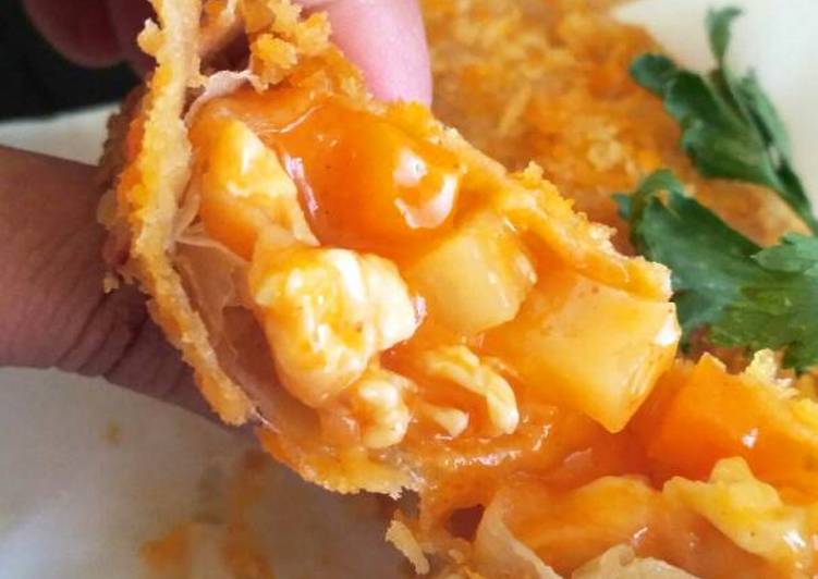 Resep Risol Mayonaise + Saus sambal yang Enak