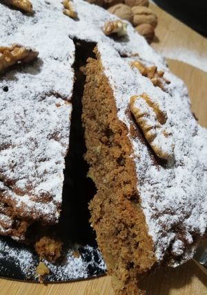 Foto di 406 * Torta d'autunno di farro con noci e caffè 🥜☕🥧