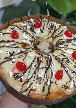 Una foto de Rosca de Pascua o reyes