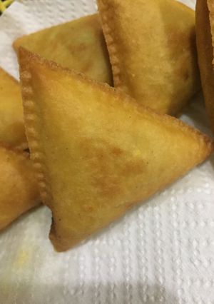 صورة لوصفة سمبوسه خضار