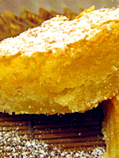 Amerikai citromkrémes szelet recept fotója