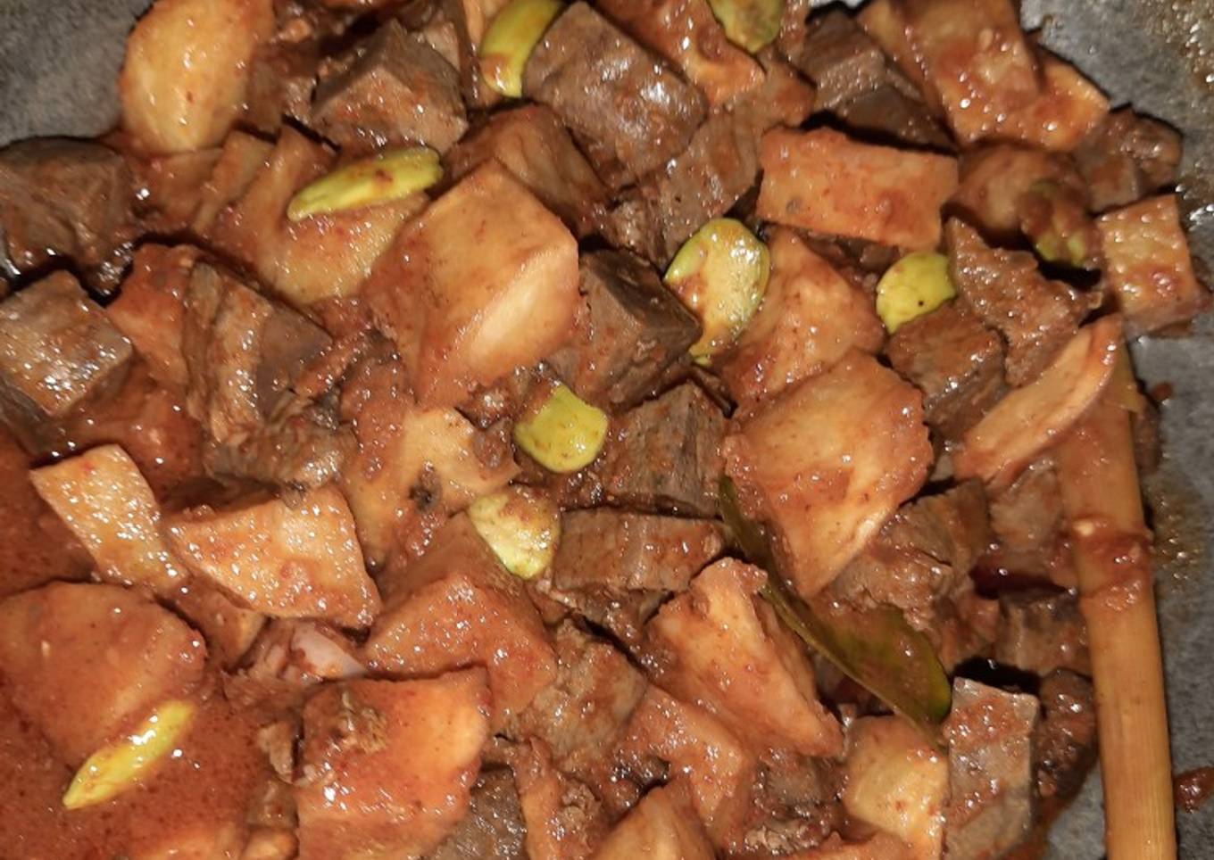 Sambal Goreng Ati Kentang