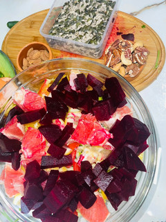 صورة لوصفة سلطة الشمندر والحمضيات beet salad