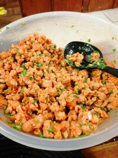 Una foto de Ceviche de soya