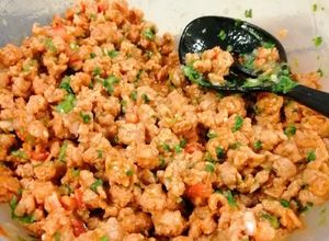 Una foto de Ceviche de soya
