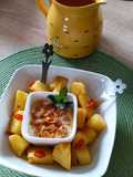 Gebratene Ananas 🍍mit Erdnüssen und Chilis