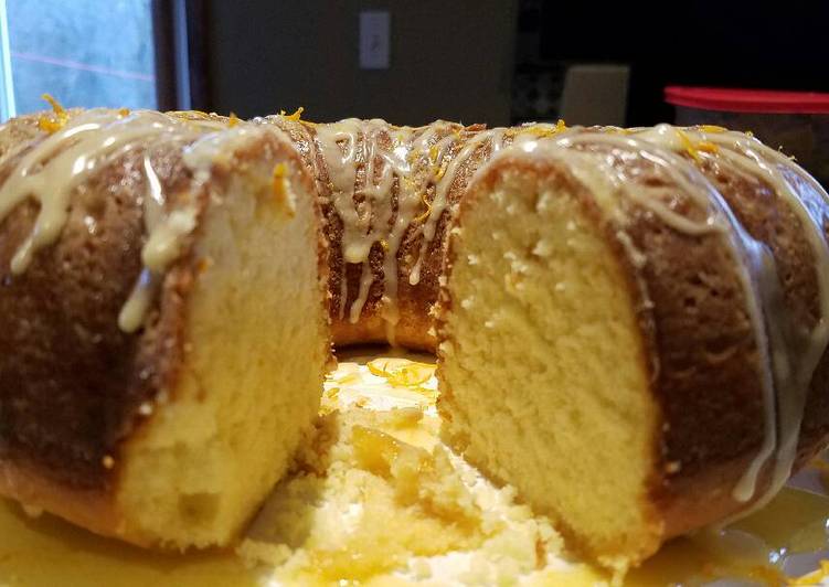 Simple Way to Prepare Perfect Orange bundt cake