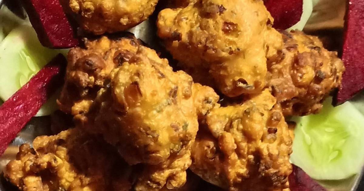 कांदा भजी (kanda bhaji recipe in Hindi) रेसिपी बनाने की विधि in Hindi