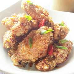 Korean Sweet Crispy Chicken (Dakgangjeong) রেসিপির প্রধান ছবি