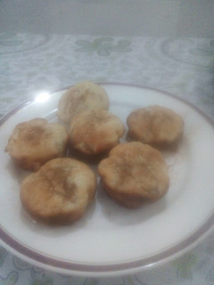 Una foto de Muffins de manzana y canela