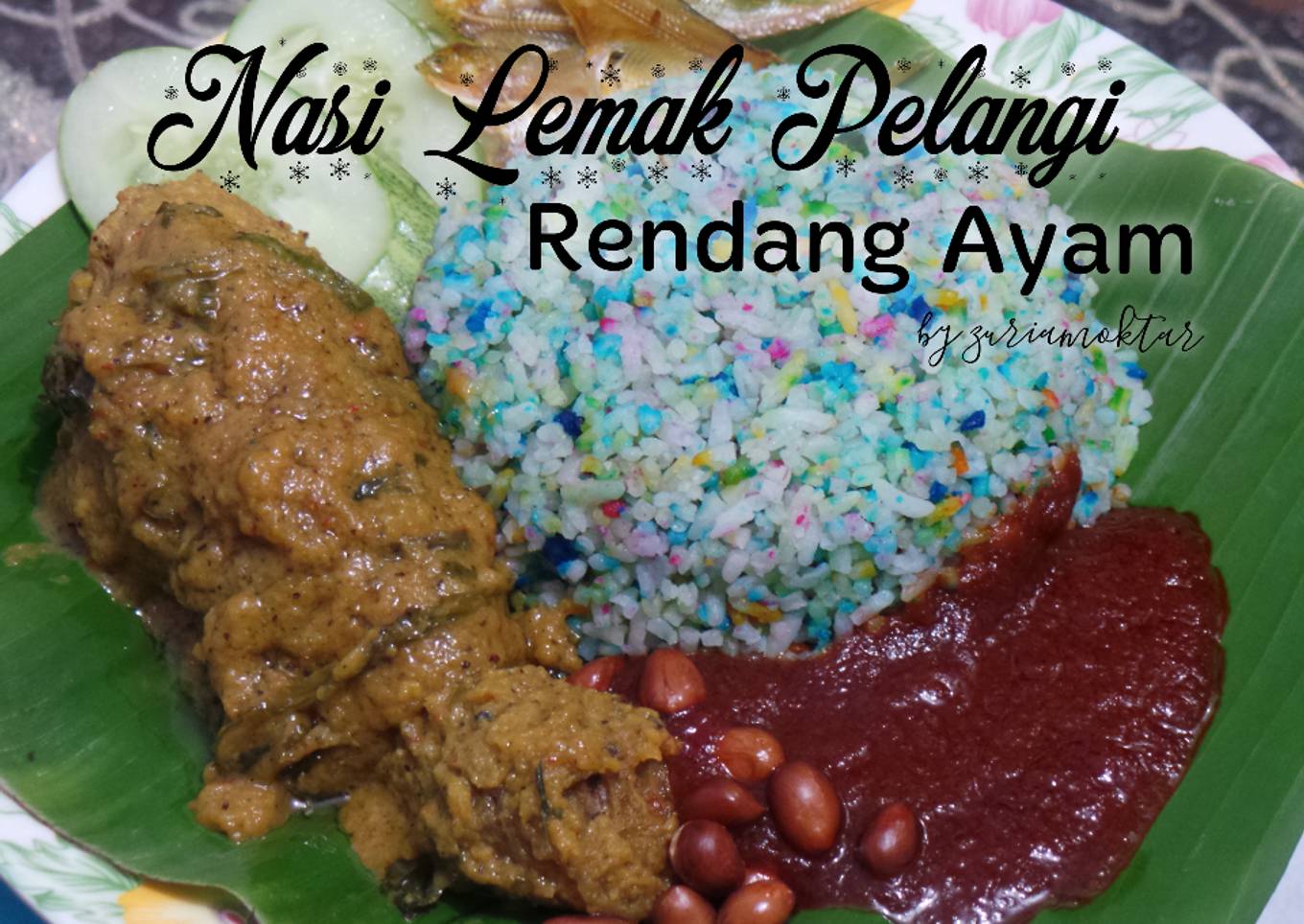 Nassie Mac Rainbow Chicken Rendang