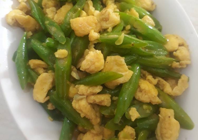 Orak arik buncis telor