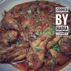A picture of Chicken in my style 😋.
