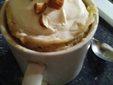 Mugcake de 🍌 banana y almendras