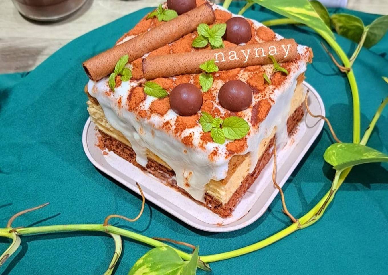 Tiramisu Tempe Cake (Cake Ekonomis)