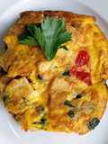 Dadar Telur Tahu Sayur