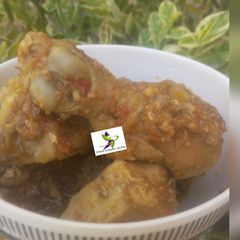 A picture of Chicken pepper soup.