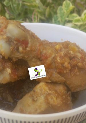 A picture of Chicken pepper soup.