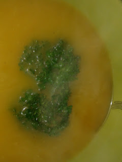 Una foto de Sopa crema de Calabacín