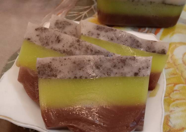 Puding Alpukat Oreo Coklat π₯π«