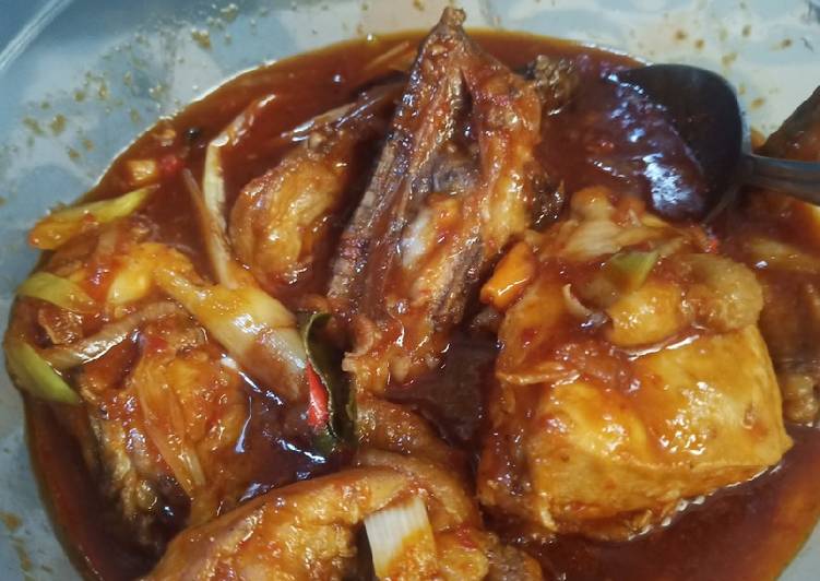 Resep @MANTAP Ayam saos tiram pedas ide masakan sehari hari