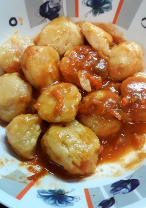 Una foto de Malfatti de calabaza