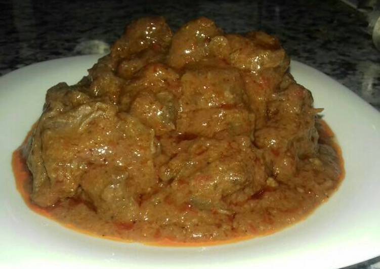 Venado en salsa monteña