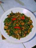 Sambel ijo buah lumai