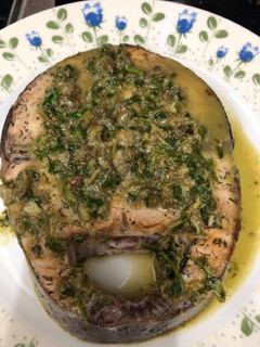 Una foto de 336. Salsa verde de limón (salsa)