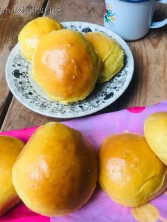 Foto resep Roti Bun Labu Kuning