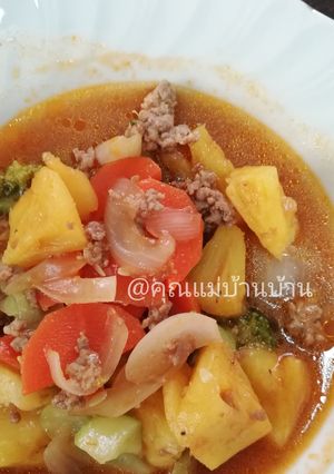 รูปของ อาหารเด็ก ผัดเปรี้ยวหวาน