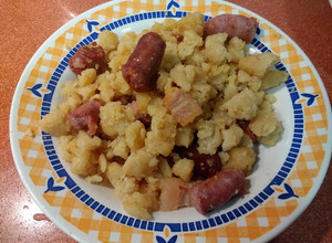 Foto principal de Migas de harina en microondas