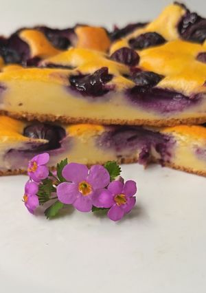 Quark pite áfonyával🫐 recept fotója